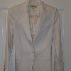 White blazer